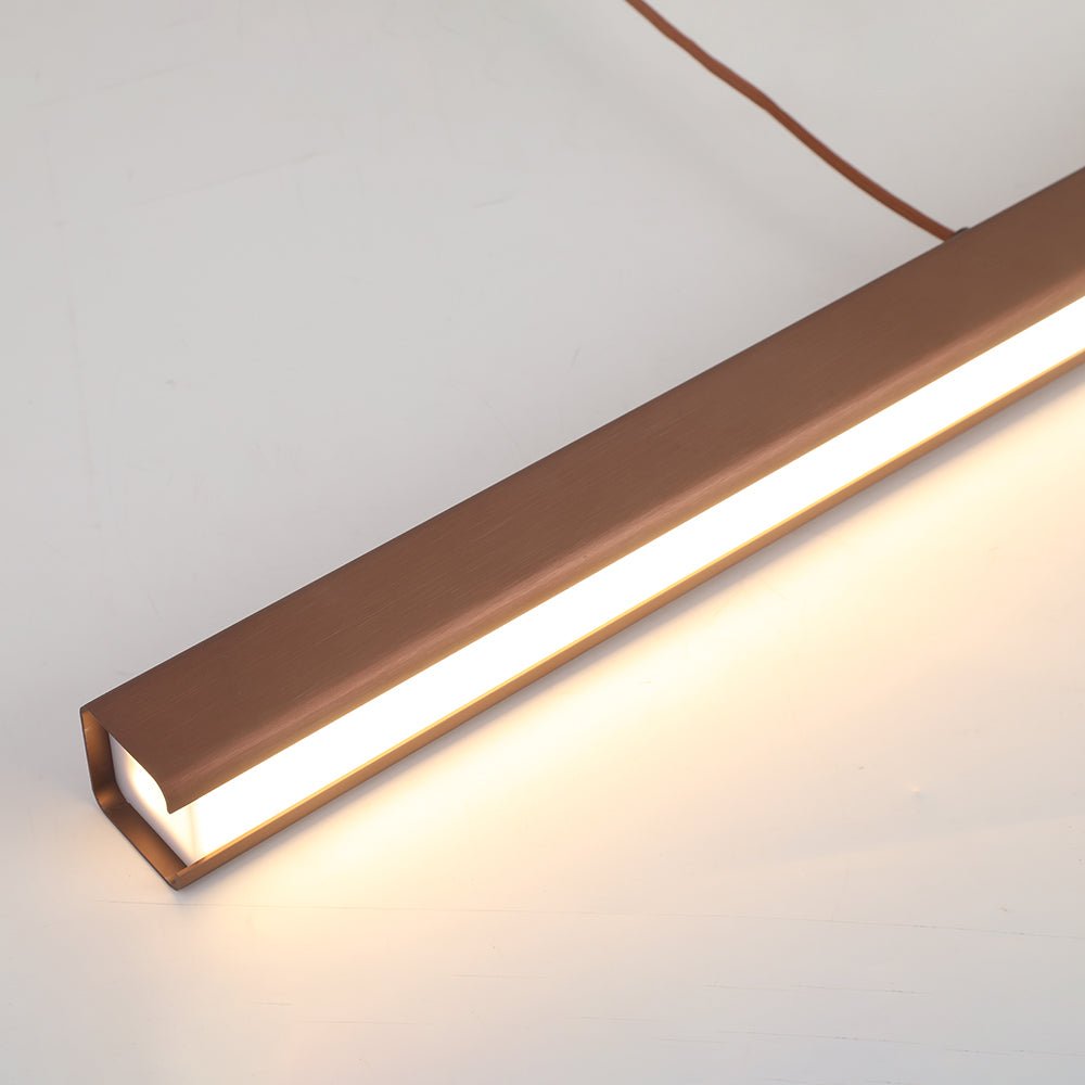 Nowoczesna Metalowa Liniowa Lampa Wisząca LED View 20