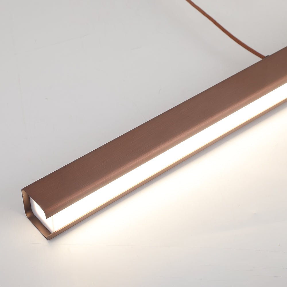Nowoczesna Metalowa Liniowa Lampa Wisząca LED View 21