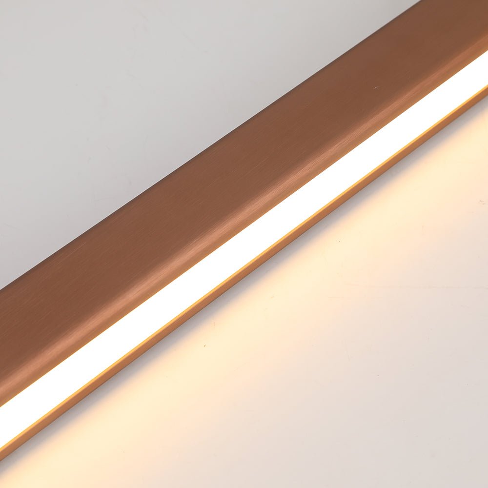 Nowoczesna Metalowa Liniowa Lampa Wisząca LED View 23