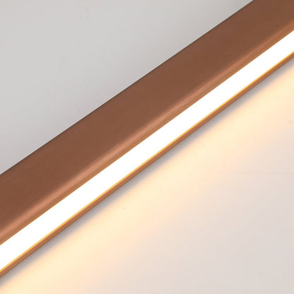 Nowoczesna Metalowa Liniowa Lampa Wisząca LED View 23
