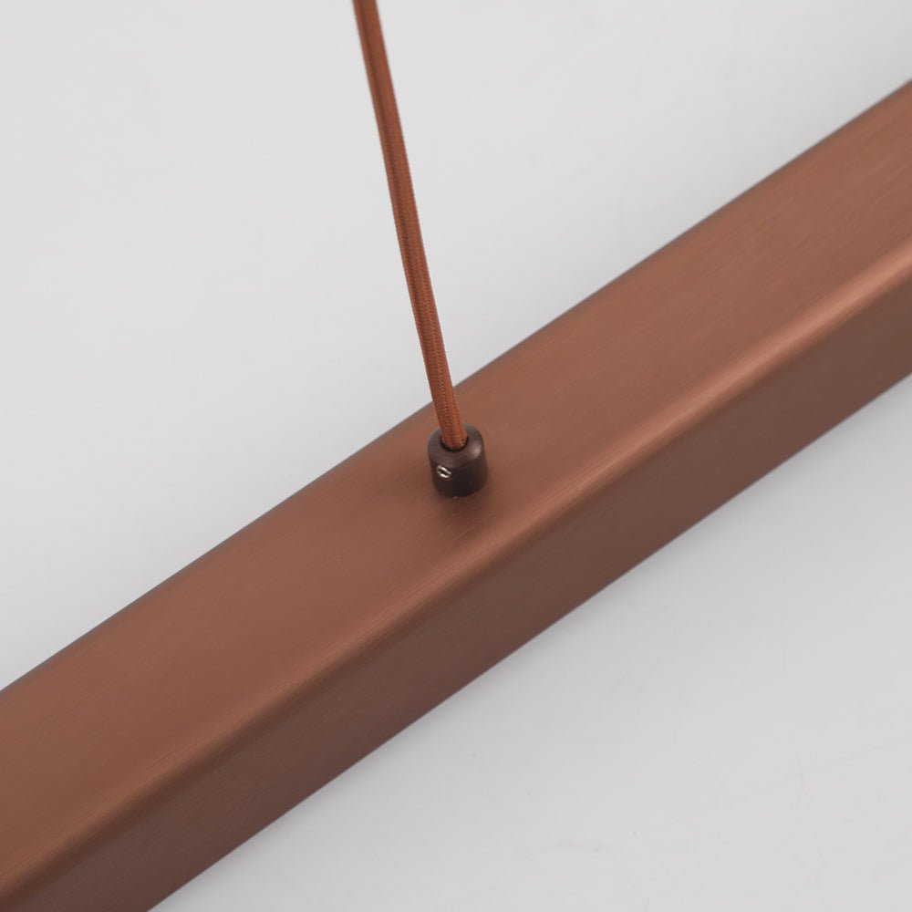 Nowoczesna Metalowa Liniowa Lampa Wisząca LED View 24