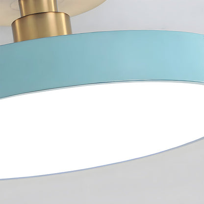 Nowoczesna Okrągła Lampa Sufitowa LED Półzagłębiona do Sypialni View 28