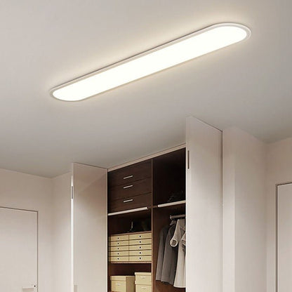 Nowoczesna Owalna Lampa Sufitowa LED Ściemnialna Angle
