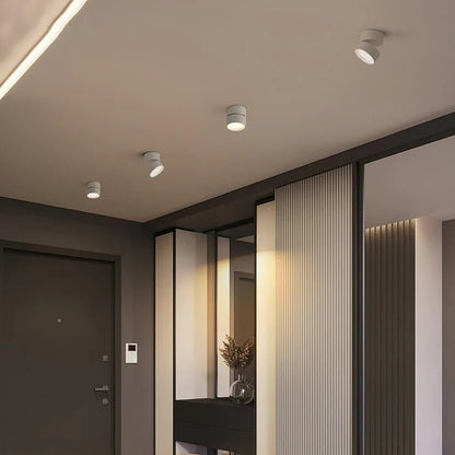 Nowoczesna regulowana lampka sufitowa LED Front