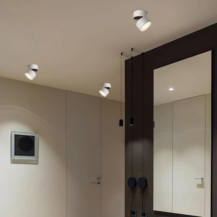Nowoczesna regulowana lampka sufitowa LED Side