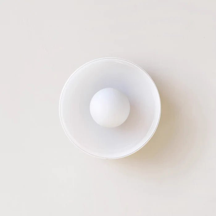 Nowoczesna Szklana Lampa Sufitowa z Okrągłym Kloszem View 20
