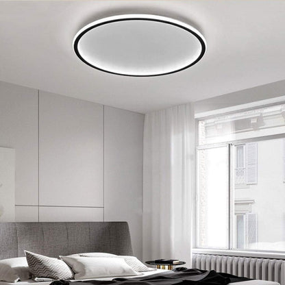 Nowoczesna Ultracienka Okrągła Lampa Sufitowa LED Niska View 13