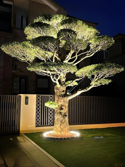 Okrągła Lampa Gruntowa LED do Drzewa 360° Hero