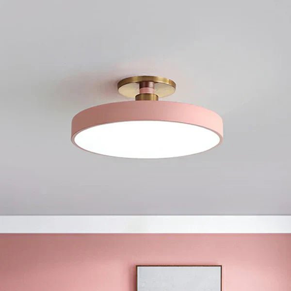 Okrągła lampa sufitowa LED w stylu skandynawskim Alternate