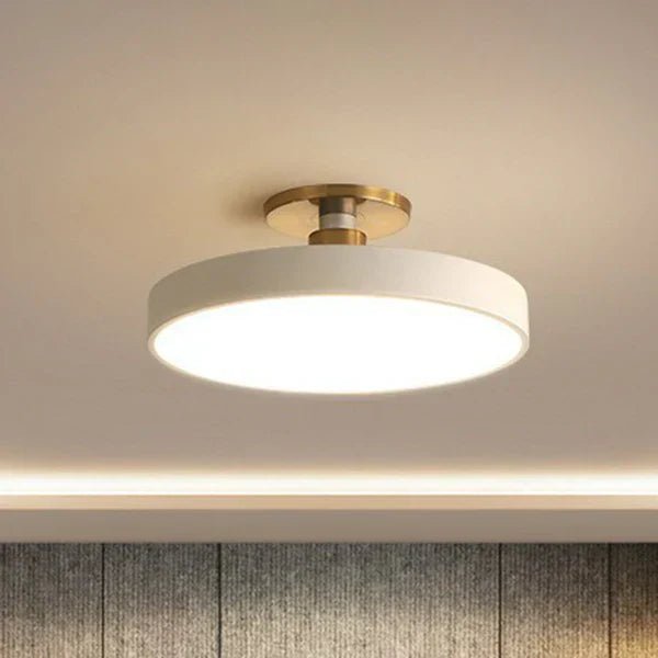 Okrągła lampa sufitowa LED w stylu skandynawskim Lifestyle