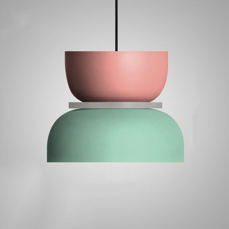 Skandynawska Makaronikowa Lampa Wisząca LED Piętrowa View 17