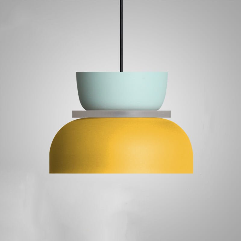 Skandynawska Makaronikowa Lampa Wisząca LED Piętrowa View 18