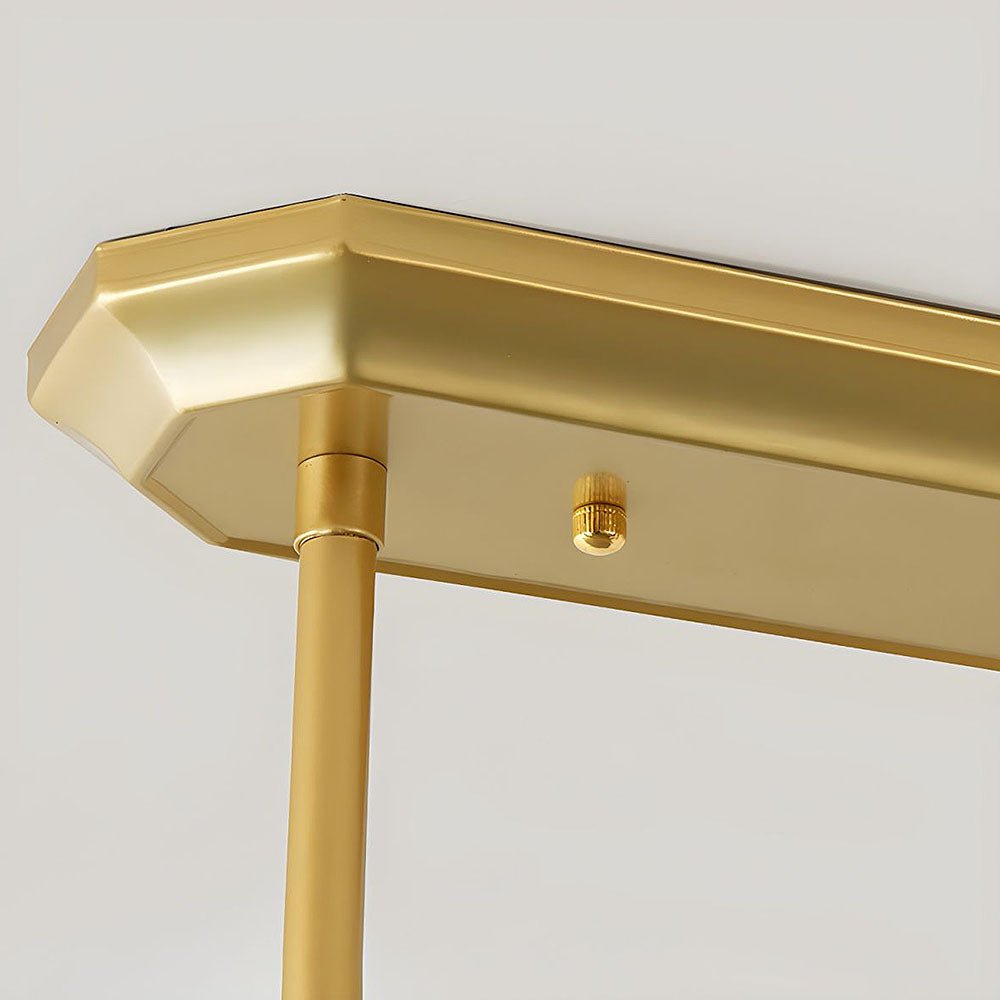 Skandynawska Wielopunktowa Długa Szklana Lampa nad Wyspę View 33