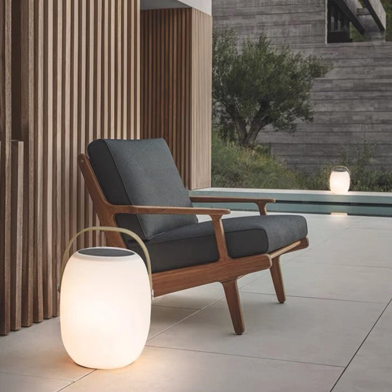 Solarna Przenośna Koszykowa Lampa Zewnętrzna LED View 12