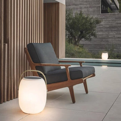 Solarna Przenośna Koszykowa Lampa Zewnętrzna LED View 12