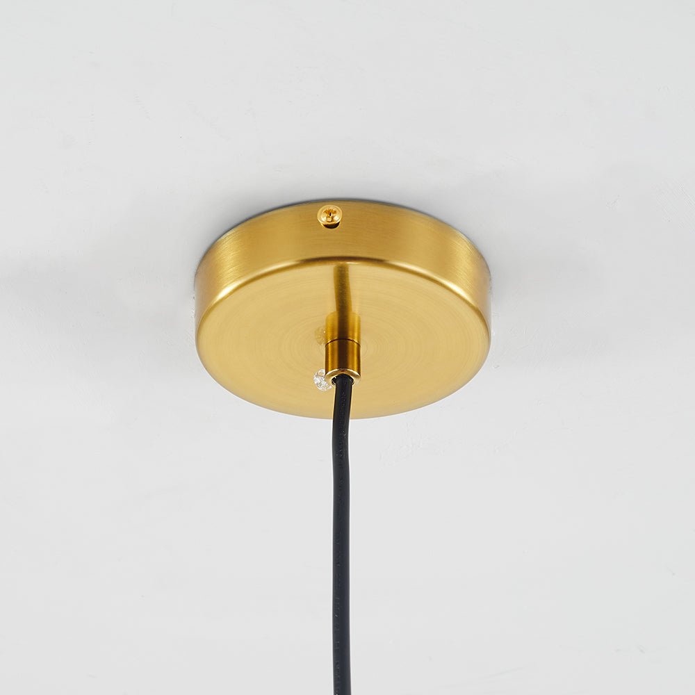 Szklana Kula Lampa Wisząca Przezroczysta lub Bursztynowa Alternate