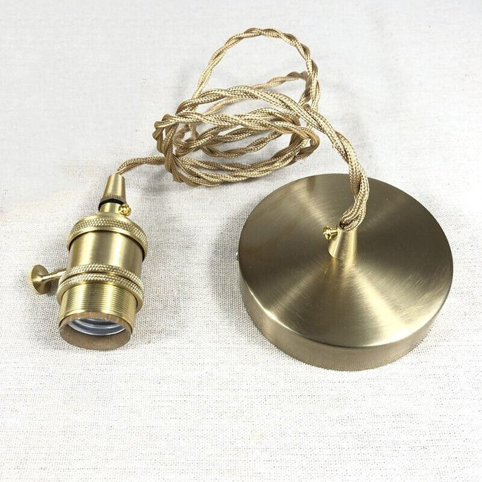 Szklana Lampa Wisząca Vintage Ryflowany Klosz Złote Wykończenie View 18